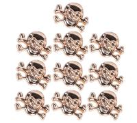 EXCEART 20 Pièces De Rivets Crâne Punk Pour Vêtements Sacs Chaussures Outils D'Estampage En Cuir Accessoires De Bricolage Décoration Personnalisée