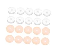 EXCEART 20 Pièces Joint invisible en silicone boucles d'oreilles avec coussinet bouchon de boucle d'oreille disque coussinets de boucle d'oreille en silicone disque pour percer la bosse
