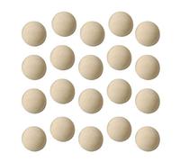 EXCEART 200 Pièces Demi-boules en Bois Inachevées Demi- en Bois Boule De Fendu Naturel en 15mm De - Perles De DIY Miniature Bambou Enfant Perles Plates