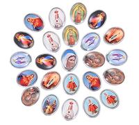 EXCEART 20pièces Accessoires De Bijoux Mary Alliage Lot Pour Fabrication De Bracelets Et Colliers Raccords De Bijoux