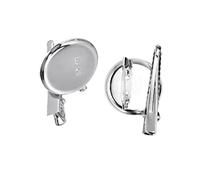 EXCEART 20pièces Broche Base Avec Clip De Disques Vides Pour Création De Bijoux Accessoires De Fabrication De Broches Pour Artisans