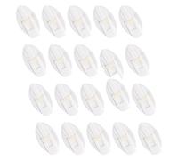 EXCEART 20pièces Dispositifs De Stabilisation Autocollants Fixation Tubes Respirants Pour Sondes Médicales