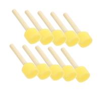 EXCEART 20pièces Pinceaux Éponge pour Garçon Fille Outils De Peinture Pratiques Et Légers pour Dessin Et Graffiti Kit De Fournitures Artistiques Multifonctions