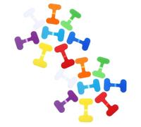 EXCEART 24pièces Lot de Étiquettes De Fixation pour Câbles Électriques Organisateur De Cordon Flexible Identification Facile des