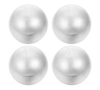 EXCEART 2paires Balles Baoding Acier Inoxydable pour Massage et Exercice des Mains Petites Boules Solides Portables pour Détente et Amélioration Dextérité