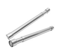 EXCEART 2pièces Barre Extensible Acier Inoxydable Réglable sans Perçage Lot pour Armoire Penderie ou Dressing