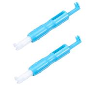 EXCEART 2pièces Inserteur Aiguille à Coudre Enfile-Aiguille DIY Outil Insertion De Fil Outil Enfilage Accessoire De Couture Domestique