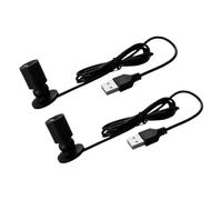 EXCEART 2pièces Led Spotlight Usb Éclairage Pour Vitrine Et Cabinet Lumière Blanche Économie Et Décor Intérieur