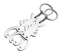 EXCEART 2pièces Porte-clés Décoratif Forme De Homard Ouvre-bouteille Pratique Pour Fêtes Et Réunions De Accessoire Pour Événements Et Cocktails