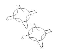 EXCEART 2pièces Supports Pour Cuisinière à Gaz Ronds Anti-glissement Pour Casseroles De Cuisine Maniques Pour Pots It Adaptés Maison Et Aux Restaurants