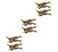 EXCEART 3 Ensembles Robinet Petit Articles En Cuivre Bijoux Perles Porte-clés Pendentif Laiton Dragon Décoration Rétro Laiton Decoration Voiture Pendentif Bricolage Vintage 2 Pièces * 3
