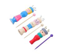 EXCEART 3 Pièces Kit Tricotin pour Garçon Fille Outil de Tricot Manuel DIY pour Activités Manuelles Garçon Fille Développement Créatif et Coordination Main-œil Ensemble