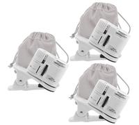 EXCEART 3 Pièces loupe pour Telephone Portable loupe Telephone Portable Mini Microscope pour téléphone Agrafe Pince pour téléphone lentille de la caméra du téléphone Portable Abdos Blanche