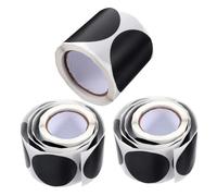 EXCEART 3 Rouleaux Étiquettes Pour Pots à Épices Étiquettes D'épices Noir