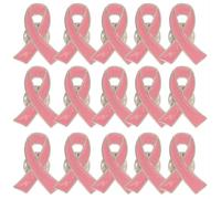 EXCEART 30 Pièces Broches Ruban Rose Sensibilisation Cancer Sein Épinglettes Créatives Pour Femmes Filles Accessoires Mode Cadeau Mariage Noël Anniversaire