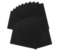 EXCEART 30 Pièces Feuilles Mousse EVA Noires Ambiance Halloween, | Scrapbooking et Panneaux, Finition Scintillante, Découpe Facile, Usage Classe, Noir