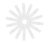 EXCEART 30 Pièces Transparent Chalk Holder Plastic Sleeve Reusable Lightweight Clip For Teachers Office Classroom Outdoor Presentations