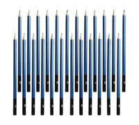 EXCEART 36 Pièces Crayons à Mine de Bois 5h-8b, Ensemble de Dessin Bleu | Cores Résistantes à Casse, Taille Facile, Prise Ergonomique, pour Portraits et Pièces Professionnelles