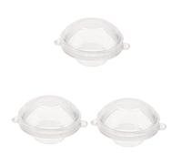 EXCEART 3pièces Moule à Bougie Flottante Moule Multifonctionnel Pour Création De Bougies Et Pour Décorations De Mariage Et Fêtes