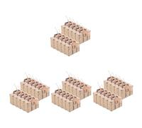 EXCEART 4 Ensembles Coffret Valise Rétro Pour Faire La Fête Toi Mini Service Fournitures De Mariage Décorations De Nuptiale Corde De 50 Pièces * 4