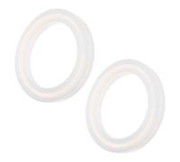 EXCEART 4 Pièces Anneau Diffuseur D’arômes en Silicone pour Ampoule, Bord | Réutilisable, Installation Facile, Résistance à Haute Température, pour Chambre et Bureau, Blanc