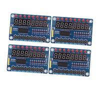 EXCEART 4 Pièces Module Affichage Bits avec Lot de Modules LED Numériques pour Microcontrôleur Accessoire DIY Fiable et Facile à Installer