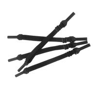 EXCEART 4 Pièces Sangles de Lunettes pour Camping en Polyester Noir Cordons à Lunettes Ajustables et Pratiques pour Garçon et Filles Garçons et Filles Antidérapants et Multifonctionnels