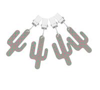 EXCEART 4 Pinces pour Nappe en Acier Inoxydable Vert, Design Clip Moulé d'une Pièce, Poids pour Nappe Coupe-Vent, pour Pique-niques en Extérieur