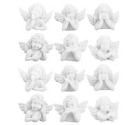 EXCEART 40 Pièces Mini Anges en Résine Embellissements pour Matériel De Cas De Téléphone Bricolage Coque Décoration Baroque Style Artisanat