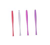 EXCEART 4pièces Stylet Capacitif Métal avec Pointe Fibre Remplaçable pour Téléphone Et Tablette Lot de Couleurs Assorties