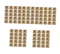EXCEART 5 Ensembles Bonbonnière Boite Rangement Bonbon Box Cas D'emballage De Bonbons Coffres- Boîtes- En Papier Vides Papier Kraft 20 Pièces * 5