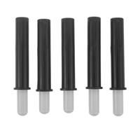 EXCEART 5 Pièces Amortisseur de Fermeture Douce, Piston de Rechange Noir | ABS Résistant à Chaleur, Compatibilité, Remplacement Facile, pour Ouverture de Comptoir et Modèle à Pédale