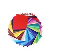 EXCEART 50 Feuilles origamis de couleur origami paper papier de couleur papier coloré papier kraft décoratif papier étoile origami papier origami en vrac plier des papiers