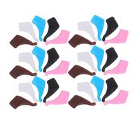 EXCEART 50 Paires D'Embouts De Branches En Silicone Pour Lunettes De Soleil Montures De Lunettes Supports D'Oreilles En Silicone Crochets De Maintien Pour Coussinets