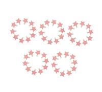 EXCEART 50 Pièces Lot de Breloques Pendentifs Étoile de Mer Alliage pour Création Bijoux Charms Rose pour Collier Bracelet et Boucle Oreille Design Océan et DIY