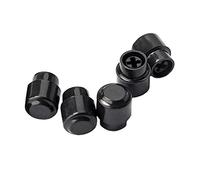 EXCEART 5Pcs Guitare Top Hat Interrupteur Pointe Pickup Sélecteur Interrupteur Boutons pour Tele (Noir)