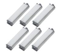EXCEART 6 pièces Charnières Push Button Acier pour Portes de Placard Mécanisme Auto-fermant Silencieux Loquets à Pousser pour Cuisine et Salle de Bain Charnières Invisibles Résistantes à