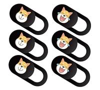 EXCEART 6pièces Cache-caméra Coulissant Adhésif pour Téléphone Ou Ordinateur Bloque La Caméra Et Protège La Vie Privée Lot