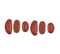 EXCEART 6pièces Outils De Sculpture Silicone pour Artistes Accessoires De Céramique Rouge Outils Spéciaux pour Création