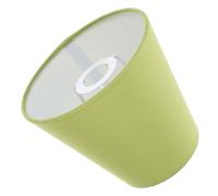 EXCEART Abat-Jour Cylindrique en Tissu Lin Couleur Macaron Vert Matcha Diamètre Standard pour Plafonnier et Applique Murale Abat-Jour Décoratif et Résistant pour Intérieur Maison et