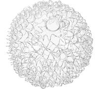 EXCEART Abat-Jour en Fil D’Aluminium G4 Ø80Mm pour Lampe Suspendue Abat-Jour Décoratif Transparent Diffuseur Lumineux pour Salon et Bureau