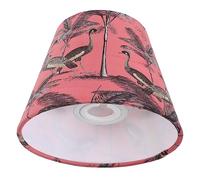 EXCEART Abat Jour Tissu avec Motif Tropical Lampe Remplacement Élégant pour Lampes de Table et Lampadaires Installation Facile Design pour Ambiance Chaleureuse