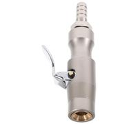EXCEART Adaptateur de Valve Pneu Voiture Auto-verrouillant Embout de Gonflage Rapide pour Pompe Compresseur Connecteur Pince pour Moto Vélo Accessoire Gonflage Portable