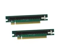 EXCEART Adaptateur Pci-e 16x pour Carte Graphique, Base de Test 164p en Silicium, Protection D’Extension à 90°, Lot de 2 pour Gpu