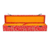 EXCEART Boîte de rangement pour calligraphie et peinture - Boîte de rangement pour papier d'emballage - Cadeau de naissance - Pour rédiger un certificat de naissance - Étui de calligraphie - Boucle en