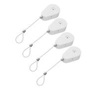 EXCEART Boîtier de Câbles Antivol Rétractable en Acier Câble Ajustable pour Tablettes et Manettes de Jeu, Design Antieffraction pour Usage Intérieur et Extérieur