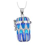EXCEART Bouteille De Parfum Collier Pendentif Diffuseur D'huile Porte-boules Aromatiques Pendentif Aromathérapie Suspendu