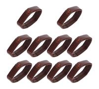 EXCEART Bracelet de Montre à Boucle Souple 20mm en Cuir Marron | Installation Facile, Remplacement pour Attache Cassée, Surface Lisse, Protège le Bracelet au Quotidien