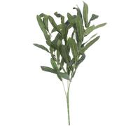 EXCEART Branche Olivier Artificielle 16.54X11.81 Pouces Feuilles D'Olivier Décoration Intérieure Mariage Table Plante Artificielle Verte