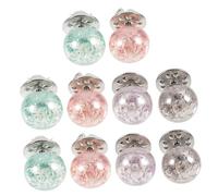 EXCEART Broches Sans Couture En Perles Pour Femmes, Lot De 10, Boutons Fausse Nacre Colorés, Épingles De Sécurité Pour Chemises Et Cardigans, Accessoire Mode Polyvalent Pour Usage Quotidien, Présent